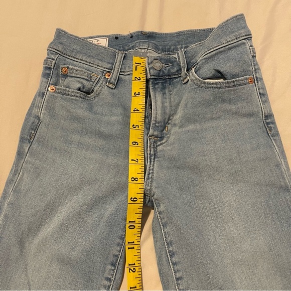 Gap Skinny Mid Rise Blue Women's Jeans size 25R - Picture 3 of 6